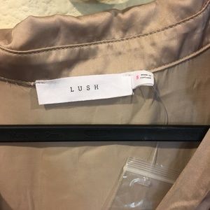 Lush Tops - Lush brown long sleeve collared shirt Lush Tops - Lush brown long sleeve collared shirt